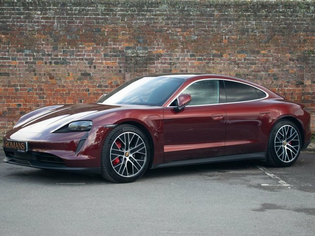 Porsche Taycan Performance Plus 93.4Kwh 4S Saloon Au Red