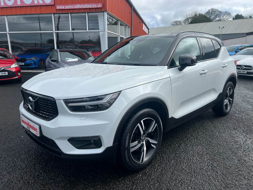 Volvo XC40 2.0 D3 R Design White #3