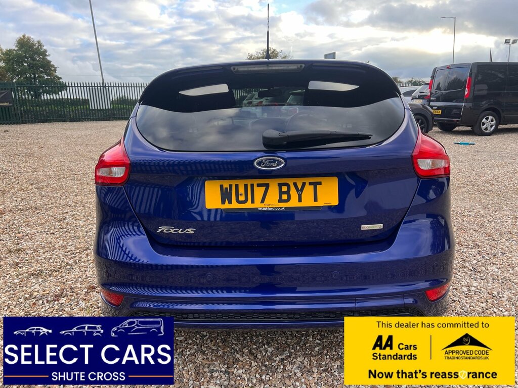 Ford Focus 1.0T Ecoboost St-line Hatchback Blue #6