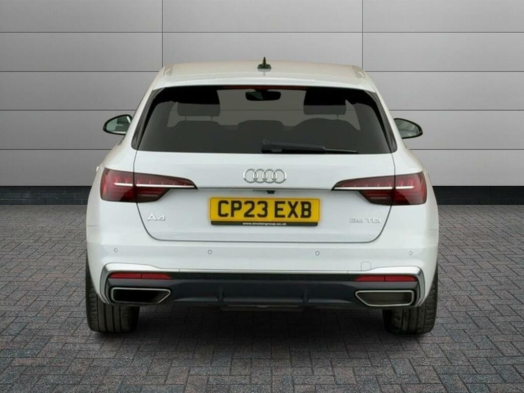 Audi A4 Avant 2.0 Tdi 35 S Line S Tronic Euro 6 Ss White #6