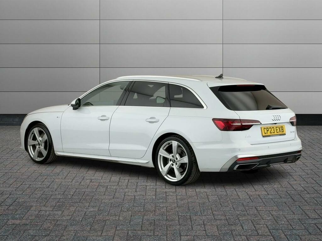 Audi A4 Avant 2.0 Tdi 35 S Line S Tronic Euro 6 Ss White #2