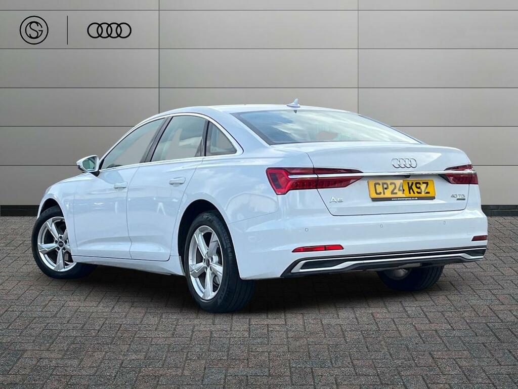 Audi A6 Saloon 2.0 Tdi 40 Sport S Tronic Quattro Euro 6 Ss White #2