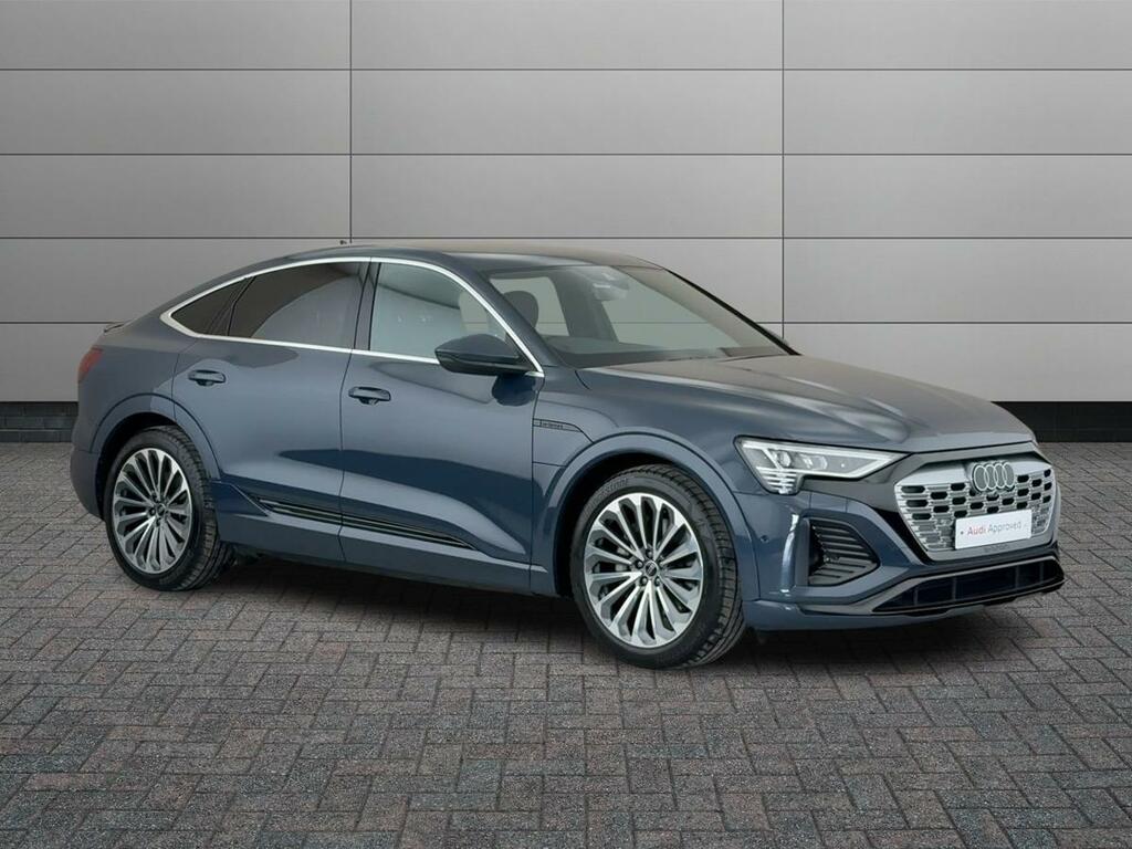 Audi Q8 e tron 50 S Line Sportback Quattro 95Kwh 11Kw C Blue