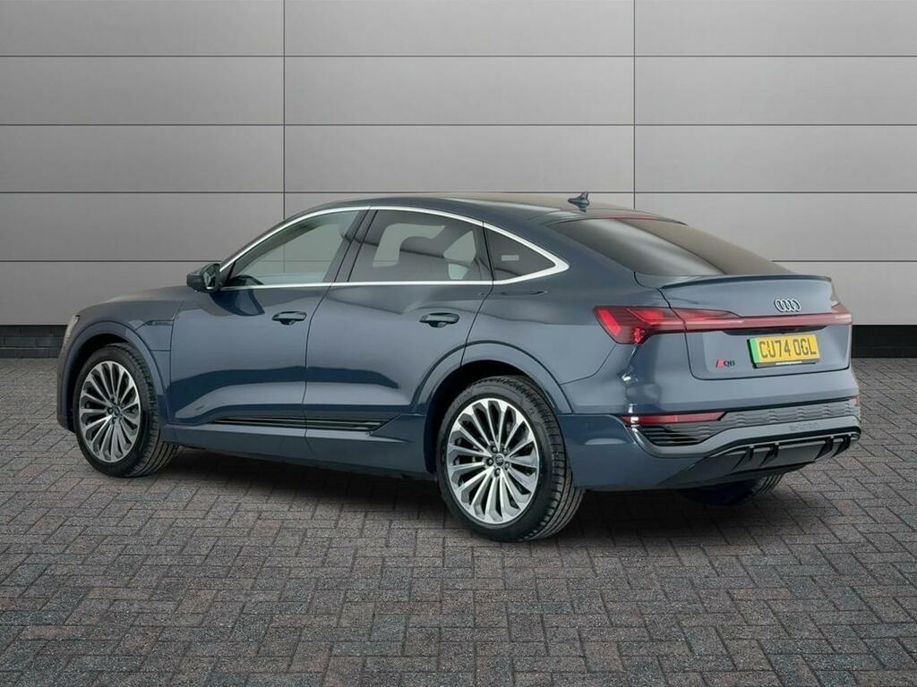 Audi Q8 e tron 50 S Line Sportback Quattro 95Kwh 11Kw C Blue #2
