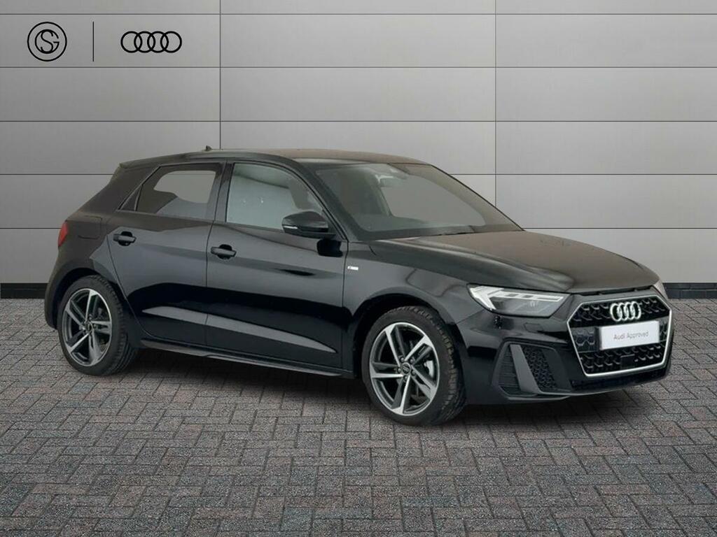 Audi A1 1.0 Tfsi 30 S Line Sportback S Tronic Euro 6 Ss Black