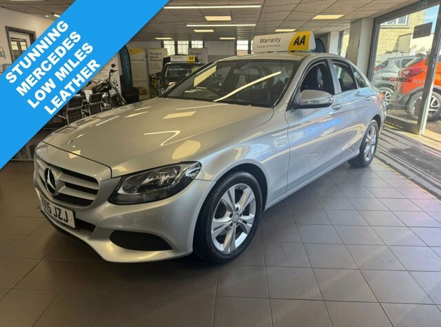 Mercedes-Benz C Class 2015 2.0 C200 Se Saloon 7G-tronic Euro Silver