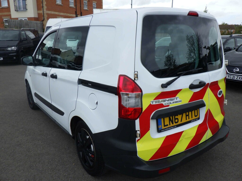 Ford Transit Courier Courier Kombi Tdci Eco White #4