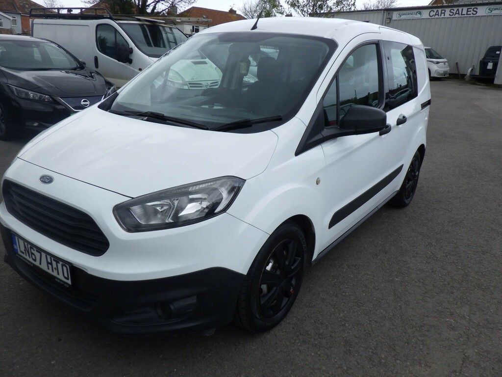 Ford Transit Courier Courier Kombi Tdci Eco White #2