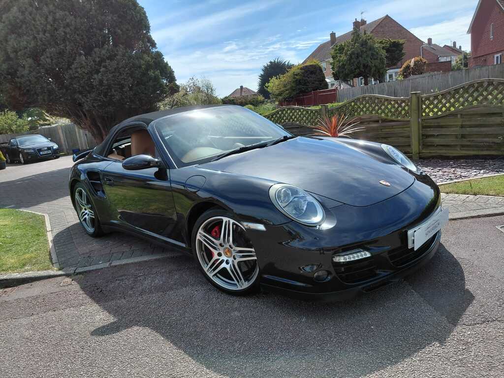 Porsche 911 3.6 997 Turbo Cabriolet Black #5