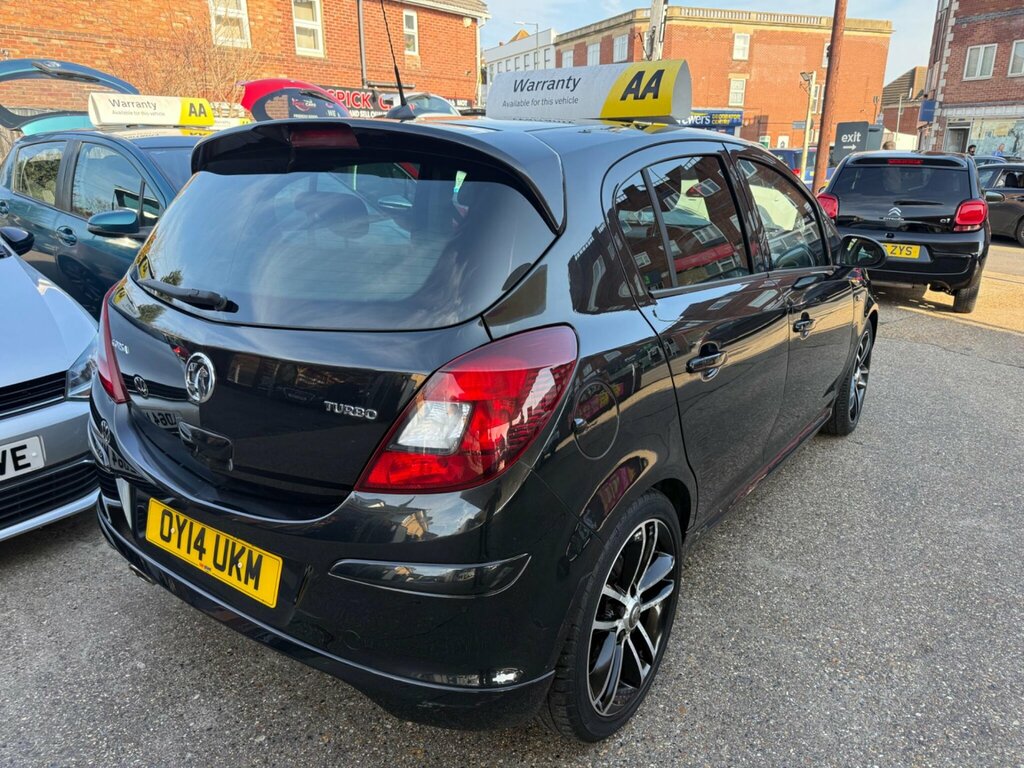 Vauxhall Corsa 1.4T 16V Black Edition Euro 5 Ss Black #6