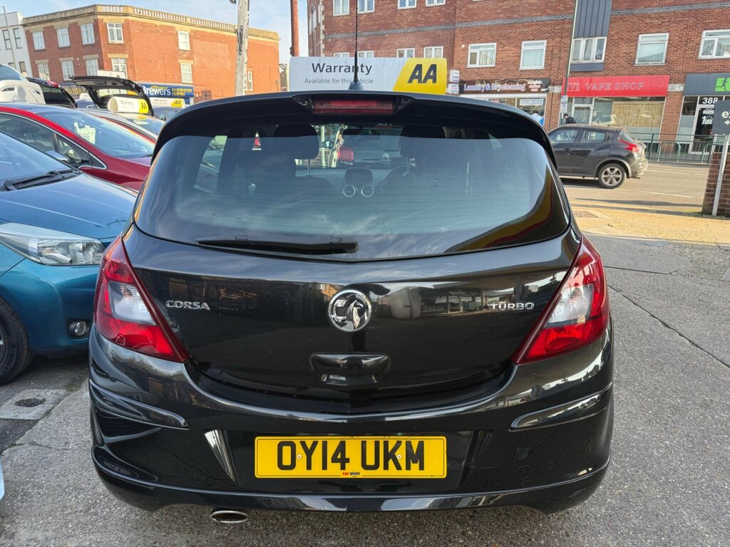 Vauxhall Corsa 1.4T 16V Black Edition Euro 5 Ss Black #5