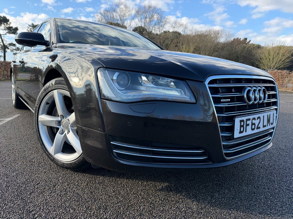 Audi A8 3.0 Tdi V6 Se Executive Saloon Tiptroni Black