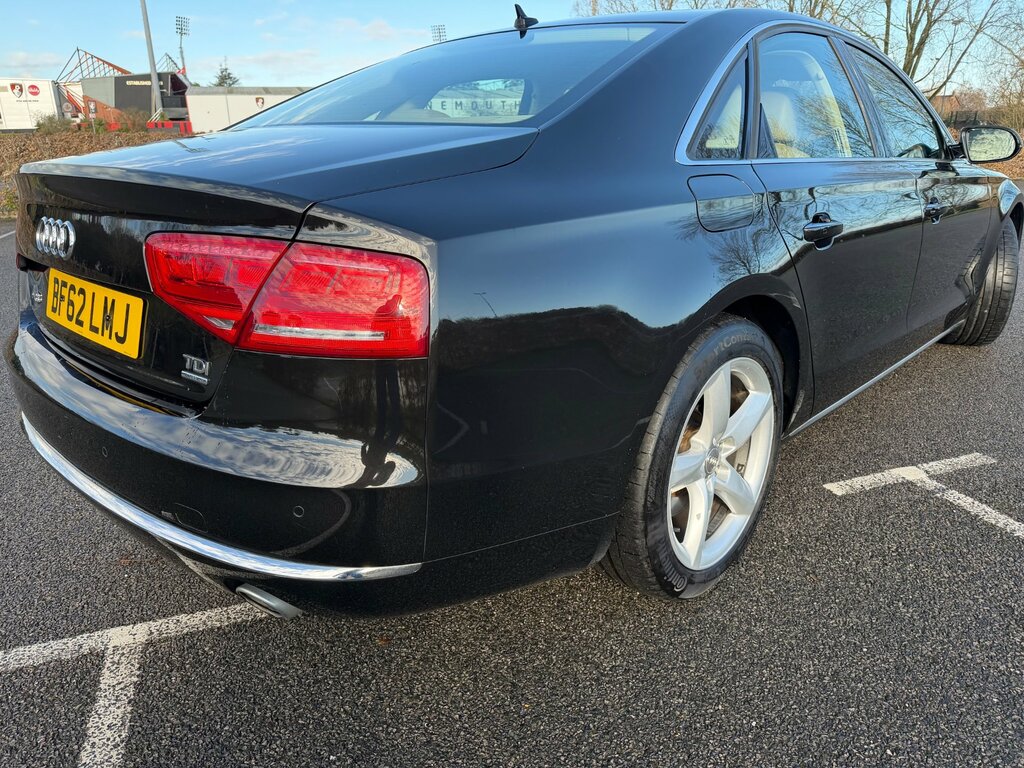 Audi A8 3.0 Tdi V6 Se Executive Saloon Tiptroni Black #4