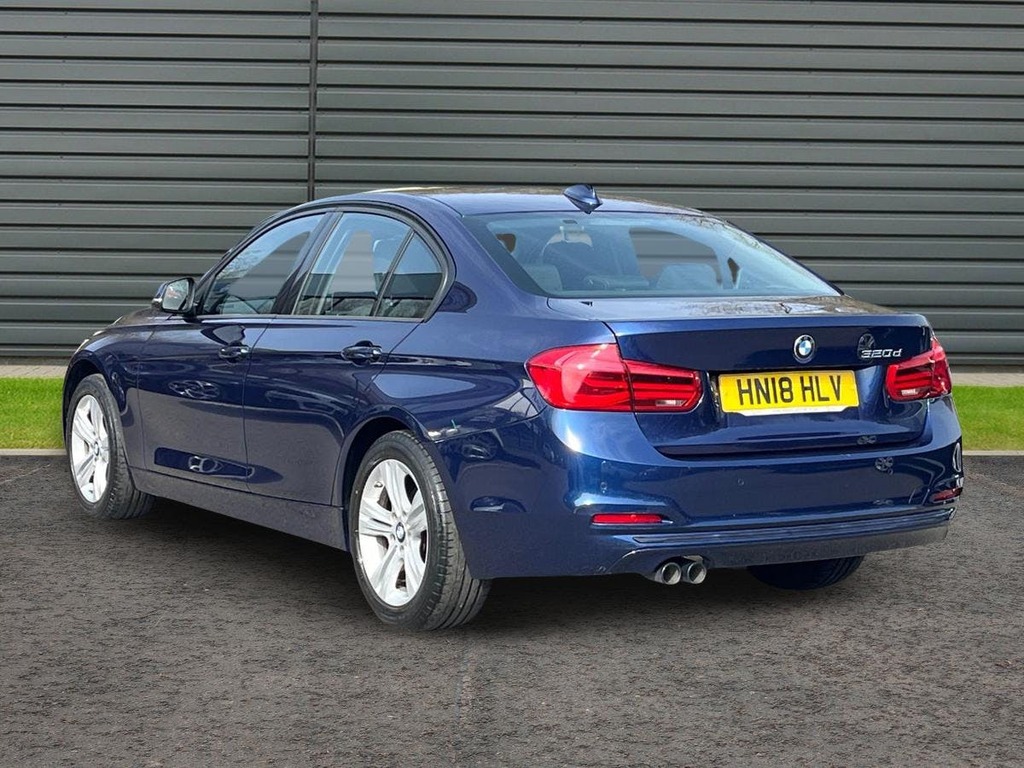BMW 3 Series 2.0 320D Sport Saloon Blue #6