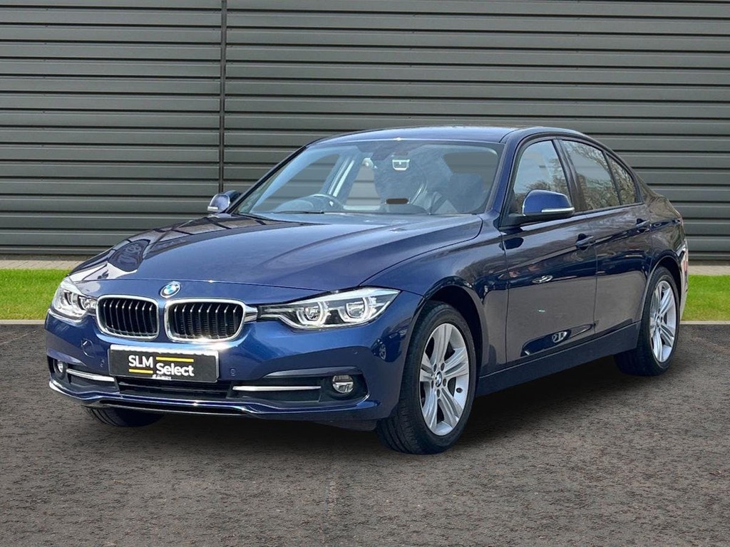 BMW 3 Series 2.0 320D Sport Saloon Blue #3