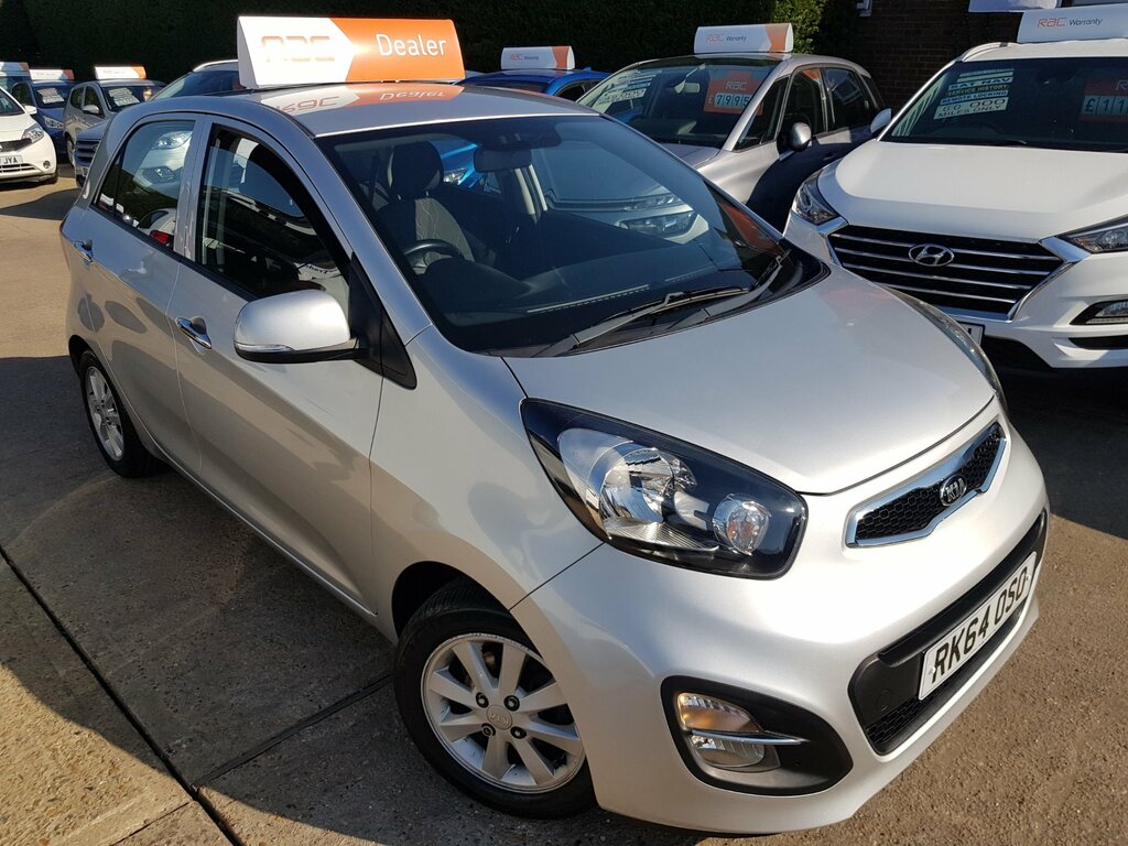 Kia Picanto 1.25 2 Hatchback Only 16,000 Miles Silver #4
