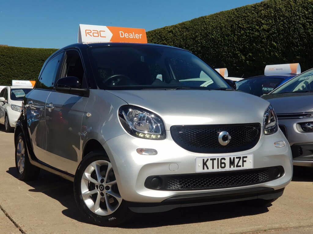 Smart Forfour 0.9T Passion Premium - Low Road Tax - Silver