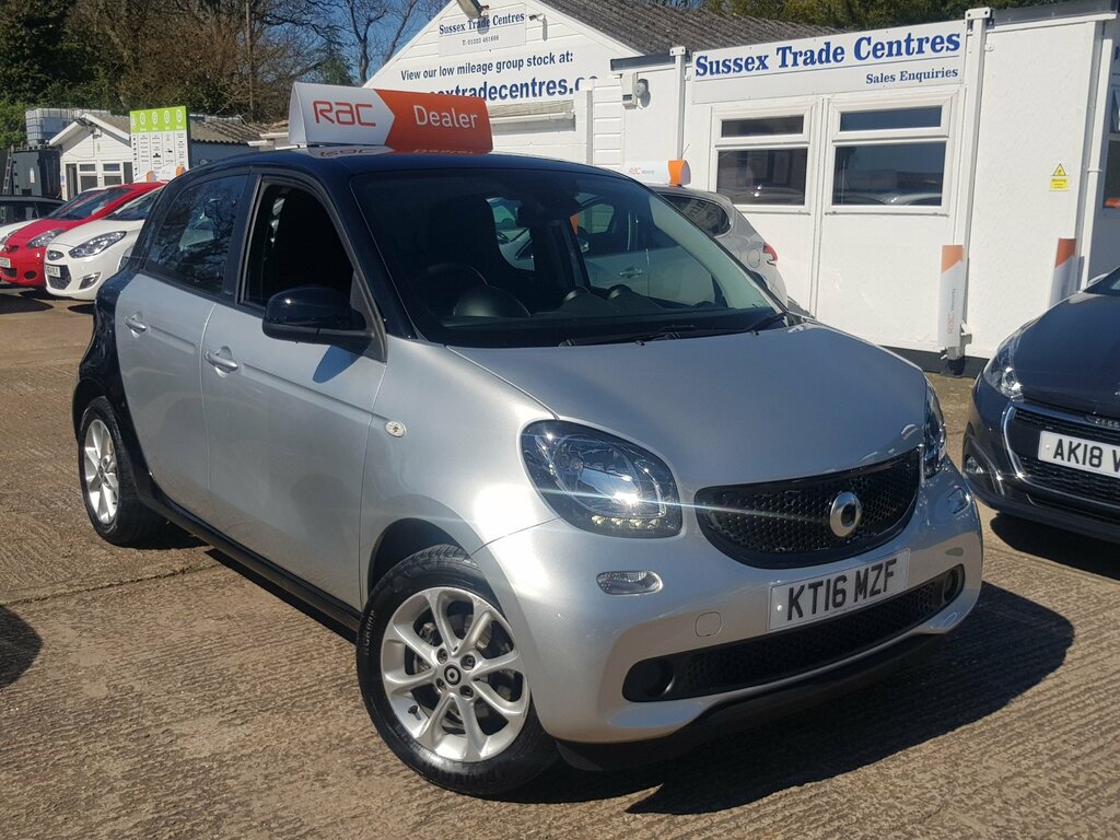 Smart Forfour 0.9T Passion Premium - Low Road Tax - Silver #2