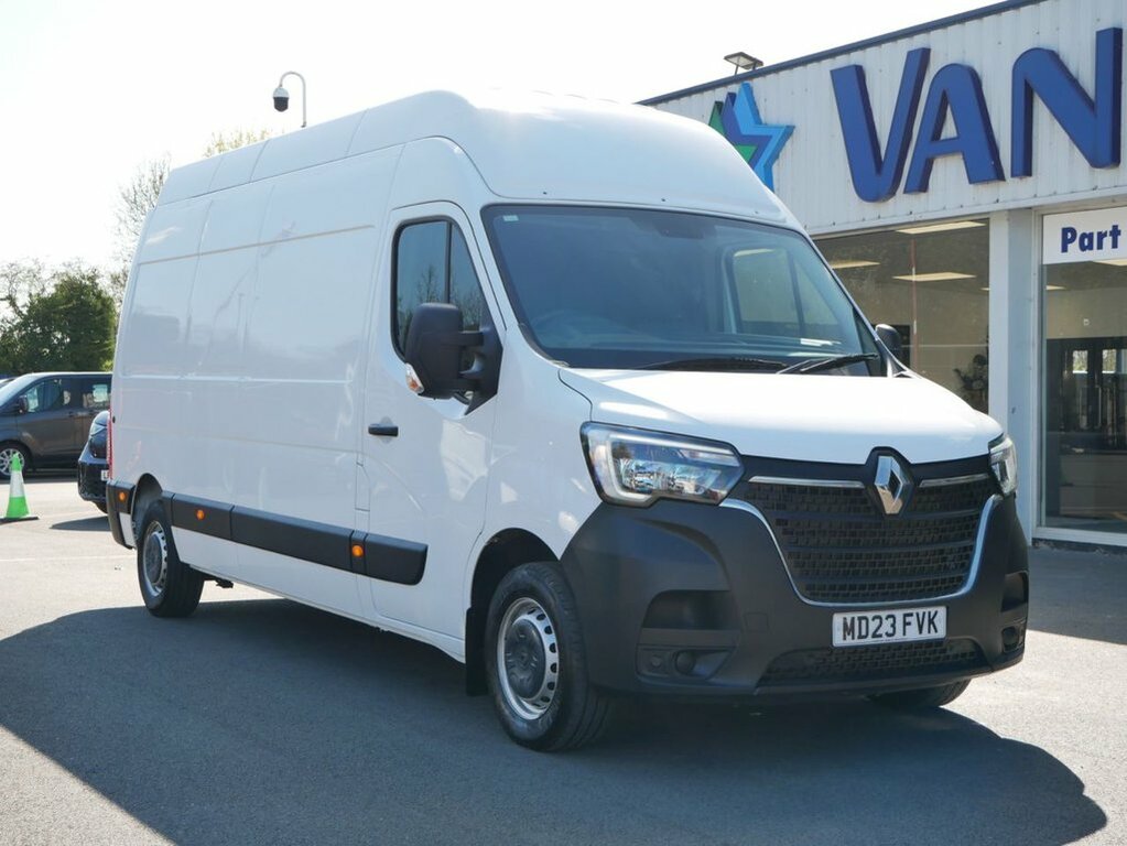 Renault Master 2.3L Dci 35 Business Panel Van F White #4