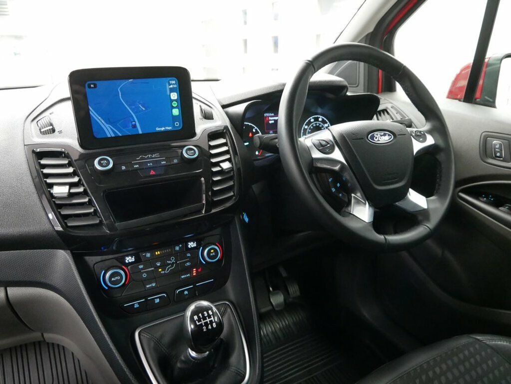 Ford Transit Connect 1.5L 250 Ecoblue Sport Panel Van Red #2