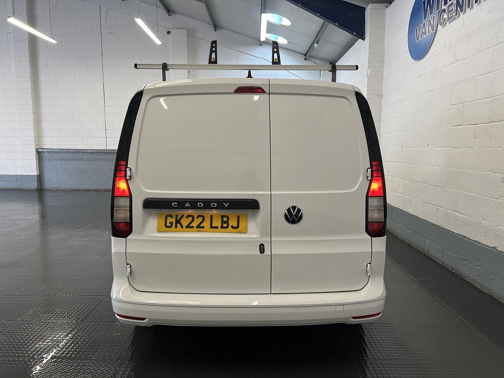 Volkswagen Caddy Maxi 2.0 Tdi C20 Commerce Plus Panel Van 6Dr Man White #4