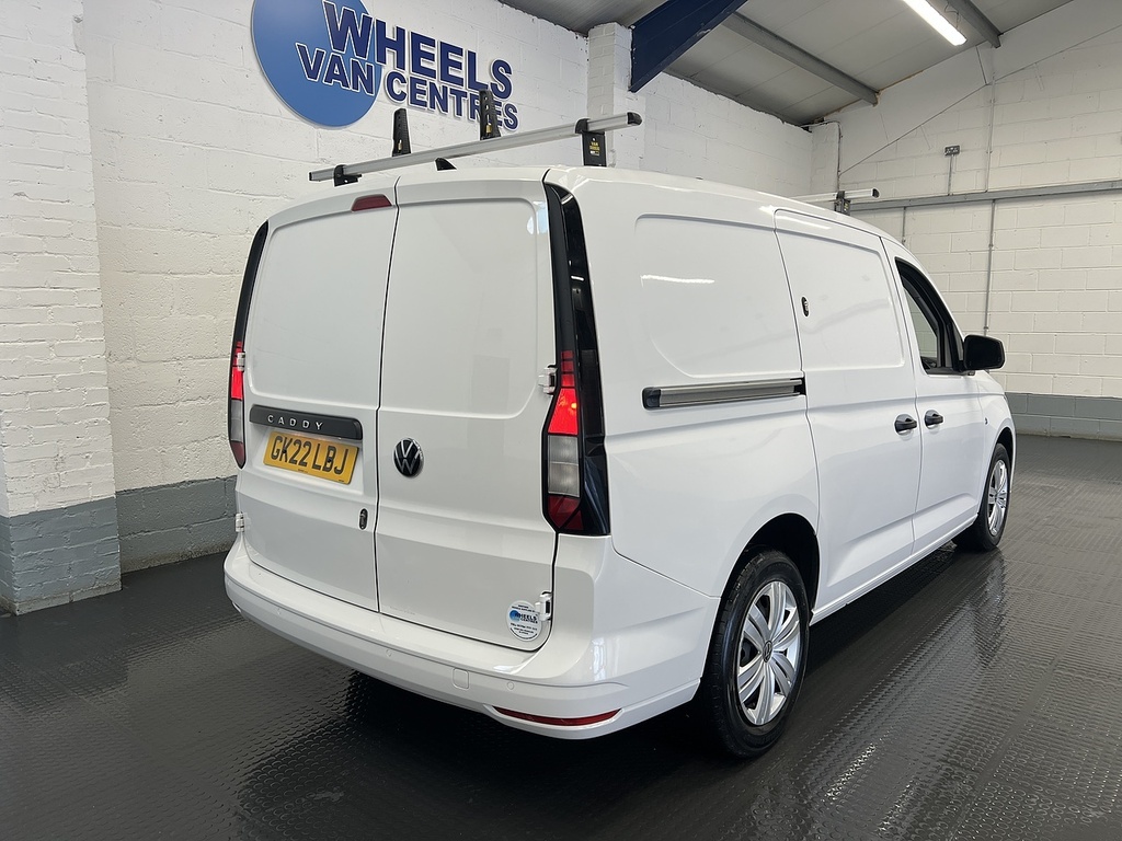 Volkswagen Caddy Maxi 2.0 Tdi C20 Commerce Plus Panel Van 6Dr Man White #5