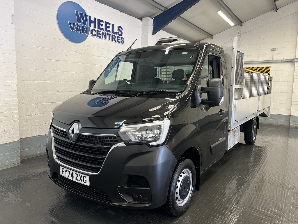 Renault Master Dci Energy 35 Start 2.3 Dropside Beavertail Ma Black