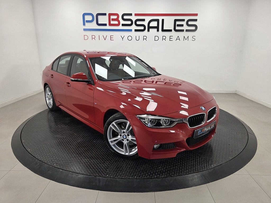 BMW 3 Series 3.0 330D M Sport Saloon Euro 6 S Red