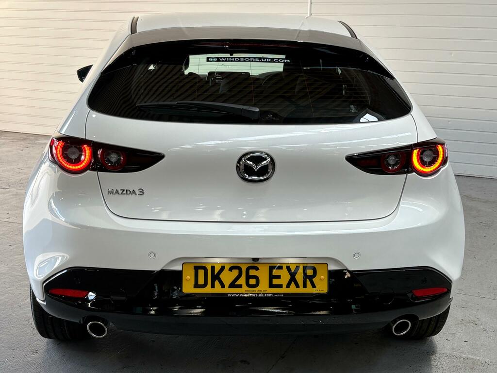 Mazda 3 2.5 E-skyactiv-g Mhev Prime-line Hatchback Pet White #5