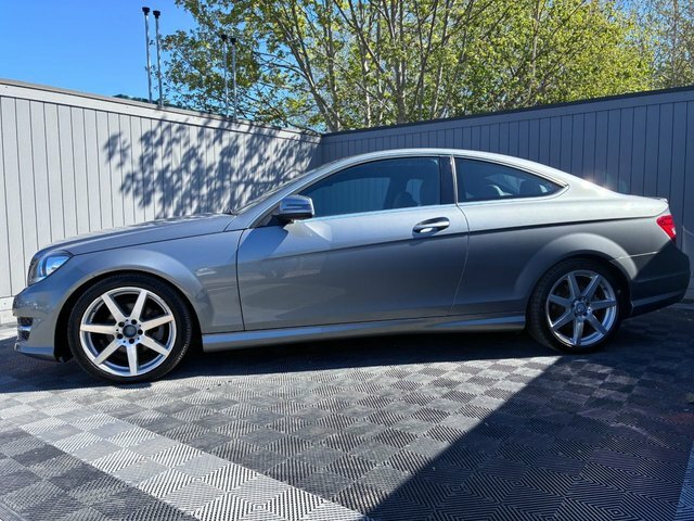 Mercedes-Benz C Class 2.1 C250 Cdi Amg Sport Edition Coupe G- Silver #4