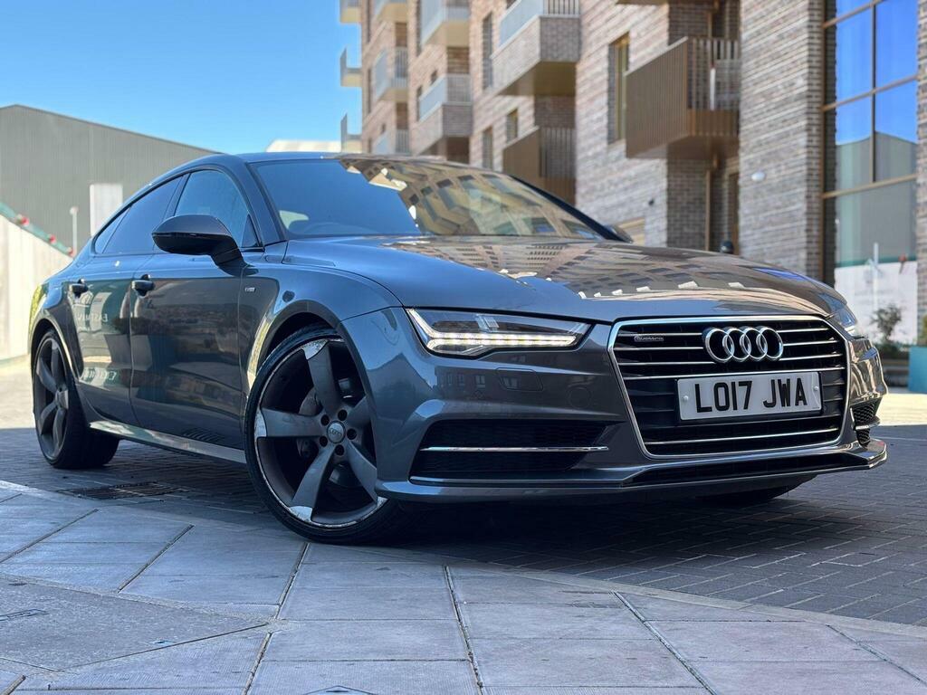 Audi A7 3.0 Tdi V6 Black Edition Sportback S Tronic Quattr Grey
