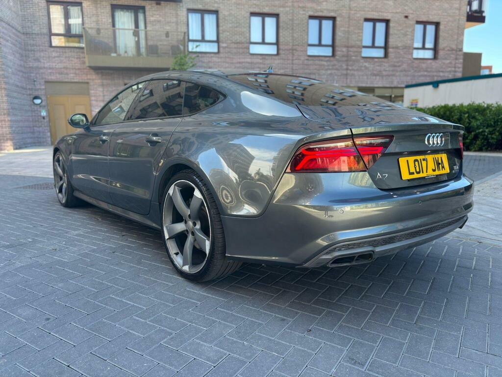 Audi A7 3.0 Tdi V6 Black Edition Sportback S Tronic Quattr Grey #2