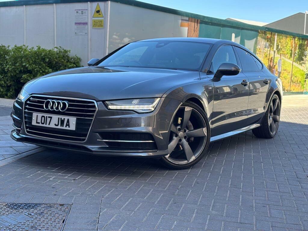 Audi A7 3.0 Tdi V6 Black Edition Sportback S Tronic Quattr Grey #5