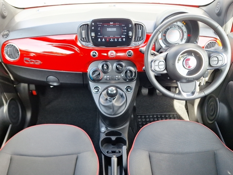 Fiat 500C 1.0 Mild Hybrid Red Red #3