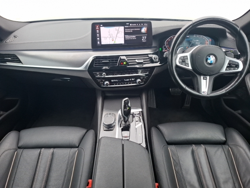 BMW 5 Series 530D Xdrive Mht M Sport Black #3