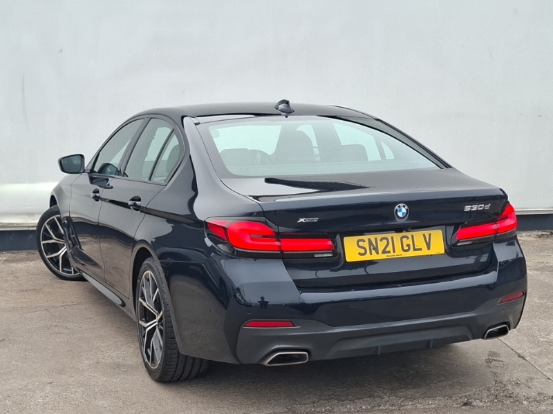 BMW 5 Series 530D Xdrive Mht M Sport Black #2