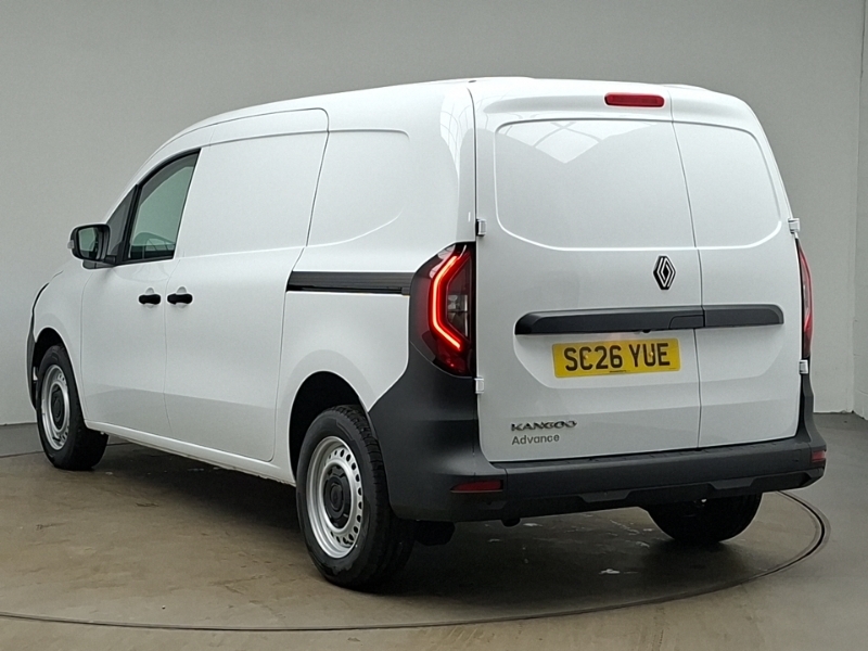 Renault Kangoo Ll21 Blue Dci 95 Advance Safety Van White #2