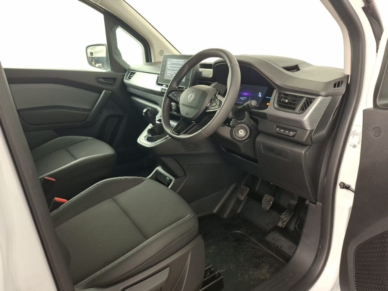 Renault Kangoo Ll21 Blue Dci 95 Advance Safety Van White #3