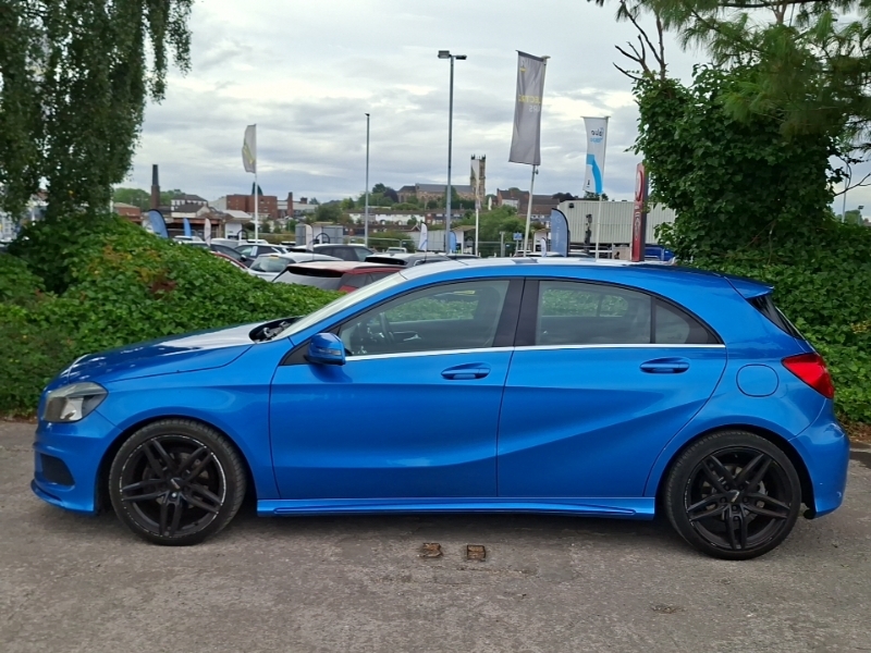 Mercedes-Benz A Class A200 Cdi Blueefficiency Amg Sport LO14EXM Blue #4