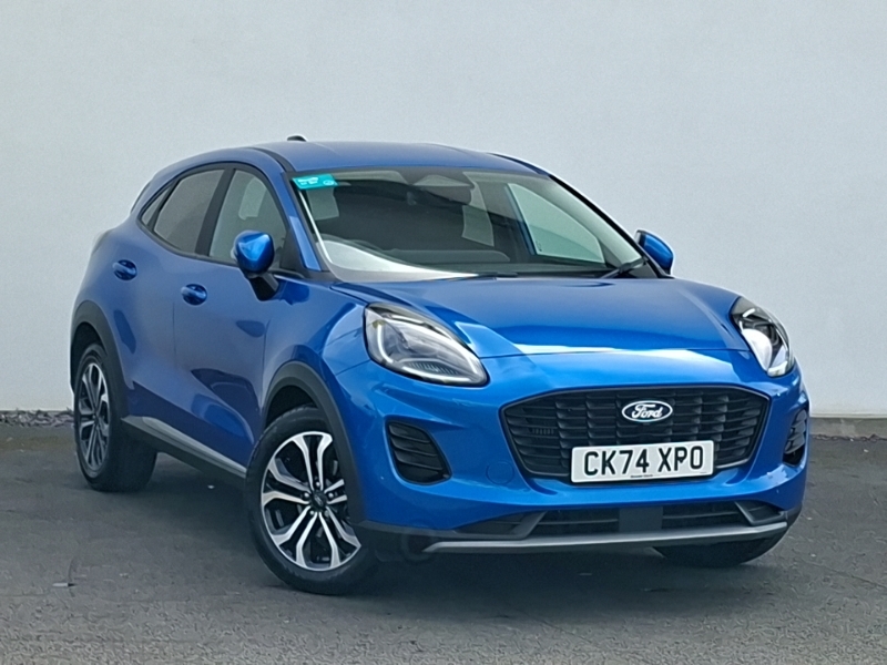 Ford Puma 1.0 Ecoboost Hybrid Mhev Titanium CK74XPO Blue