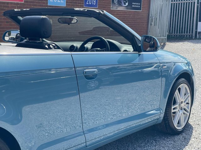 Audi A3 Cabriolet Cabriolet 2.0 Tdi S Line Convertible Ma Black #47