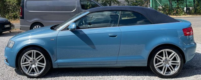 Audi A3 Cabriolet Cabriolet 2.0 Tdi S Line Convertible Ma Black #54