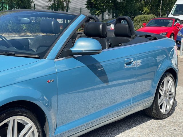 Audi A3 Cabriolet Cabriolet 2.0 Tdi S Line Convertible Ma Black #33