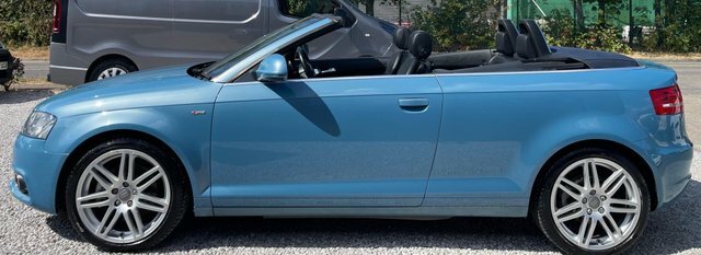 Audi A3 Cabriolet Cabriolet 2.0 Tdi S Line Convertible Ma Black #25