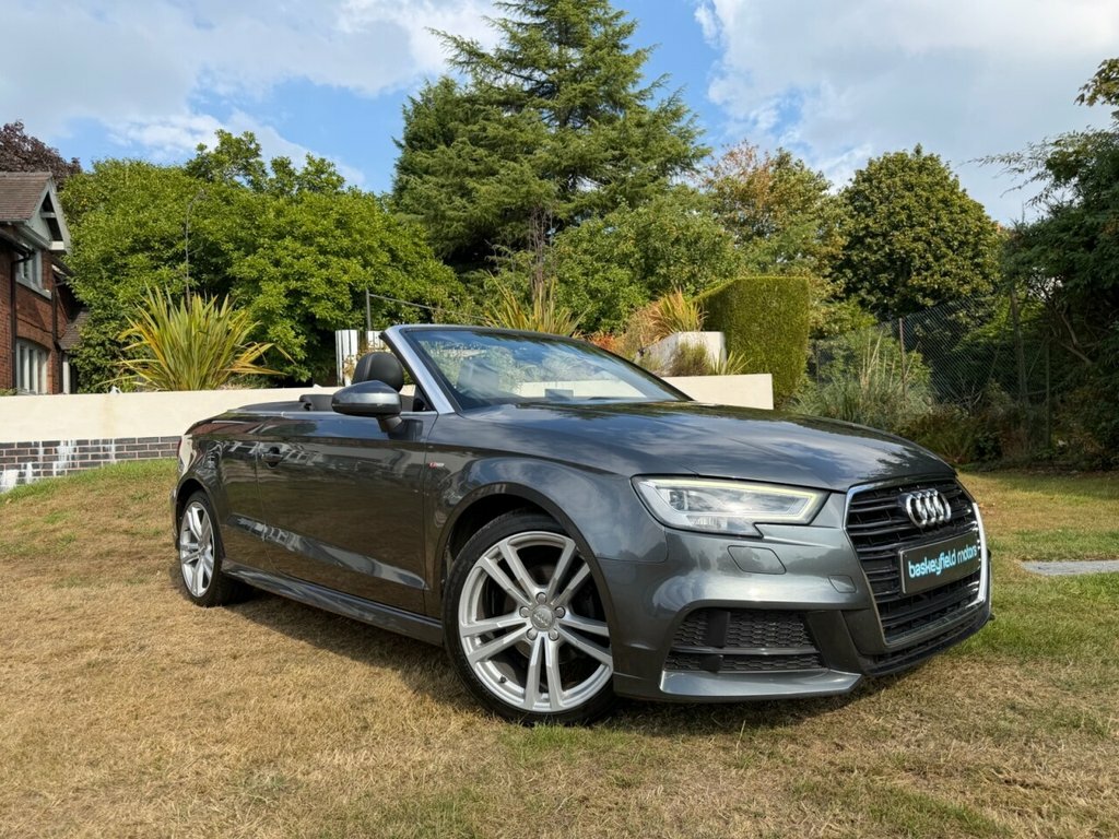 Audi A3 Cabriolet 1.4L S Line Grey