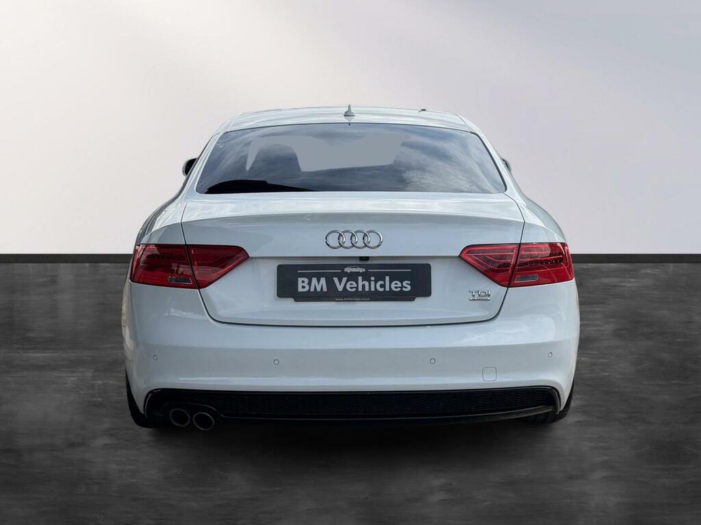 Audi A5 Coupe 2.0 Tdi Black Edition S Tronic Quattro Euro White #6