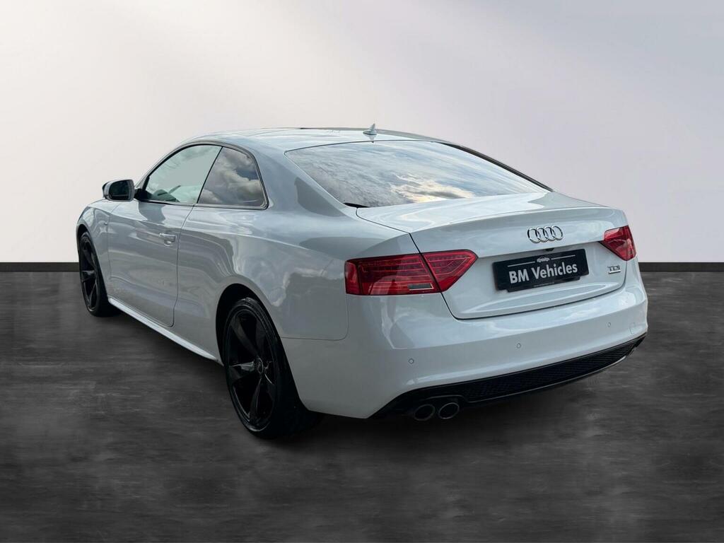 Audi A5 Coupe 2.0 Tdi Black Edition S Tronic Quattro Euro White #5