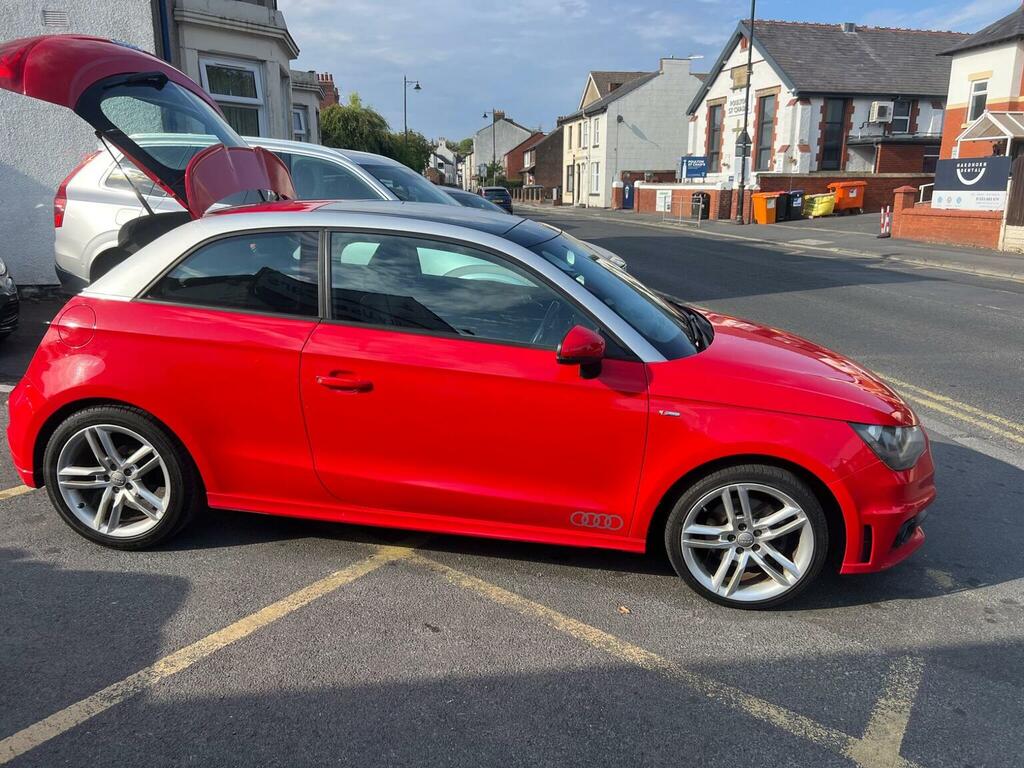 Audi A1 Hatchback 1.4 Tfsi S Line Euro 5 Ss 20106 Red #3