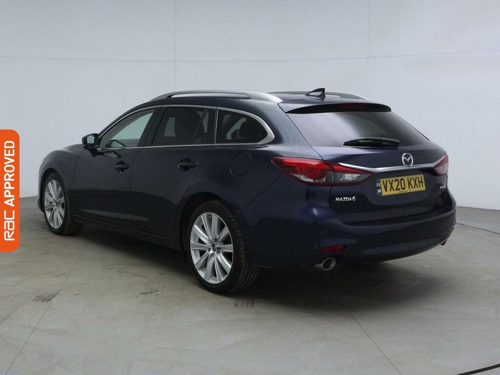 Mazda 6 2.2 Skyactiv-d Sport Nav Tourer E Blue #4