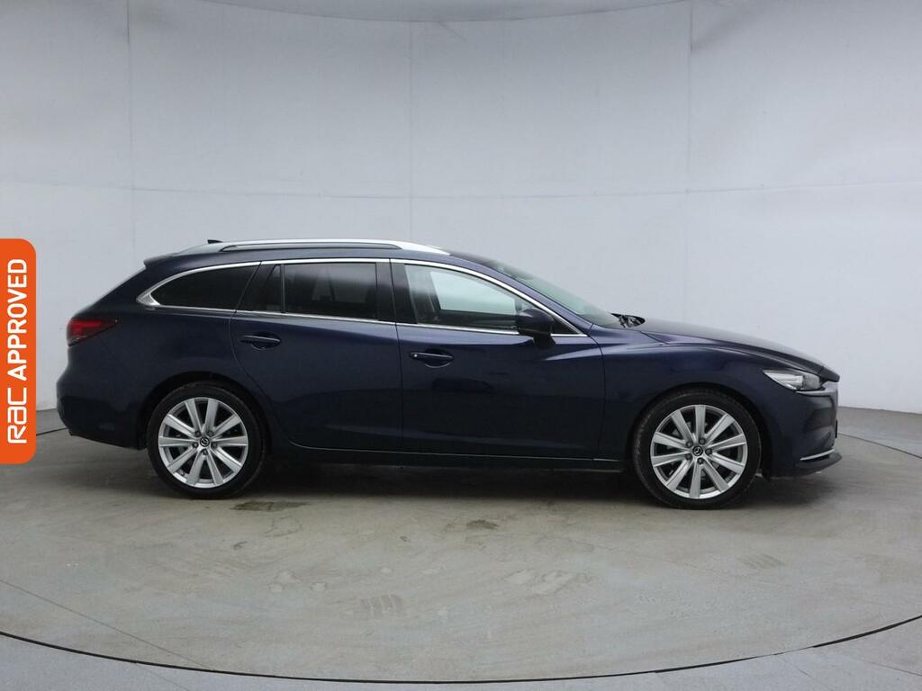Mazda 6 2.2 Skyactiv-d Sport Nav Tourer E Blue #5